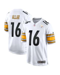 Youth Pittsburgh Steelers #16 Drew Allar White 2026 NFL Draft Game Jersey (White)