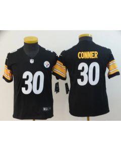 Youth Pittsburgh Steelers #30 James Conner Black Vapor Untouchable Limited Stitched NFL Jersey