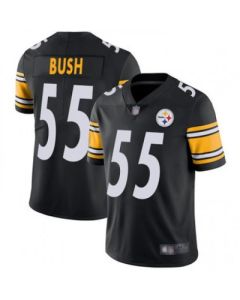 Youth Pittsburgh Steelers #55 Devin Bush Black Vapor Untouchable Limited Stitched Jersey