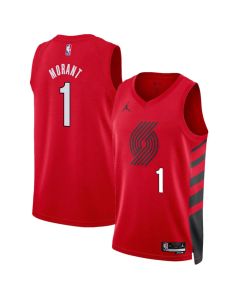 Youth Portland Trail Blazers #1 Ja Morant Red 2026 Statement Edition Jersey (Red)