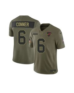 Youth's Arizona Cardinals #6 James Conner Olive 2025 Salute to Service Retired Limited Jersey
