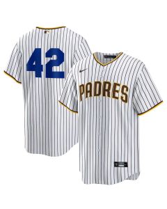 Youth San Diego Padres #42 Jackie Robinson Nike White Home 2025 Jackie Robinson Day Replica Jersey (White)