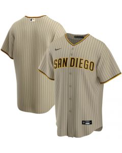 Youth San Diego Padres Blank Brown Stitched Baseball Jersey