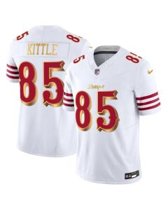Youth San Francisco 49ers #85 George Kittle White Rivalries Collection F.U.S.E. Vapor Limited Stitched Jersey (White)