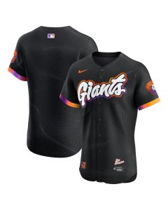 Youth San Francisco Giants Anthracite 2025 City Connect Elite Jersey