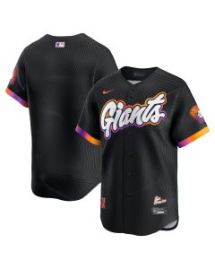 Youth San Francisco Giants Anthracite 2025 City Connect Limited Jersey (City Connect)