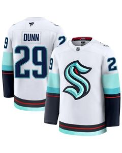 Youth Seattle Kraken #29 Vince Dunn White Away Jersey