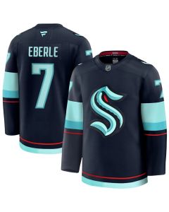 Youth Seattle Kraken #7 Jordan Eberle Navy 2024-25 Home Stitched Hockey Jersey