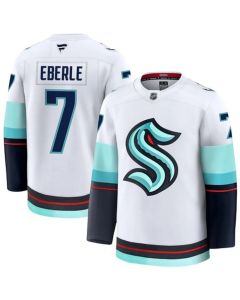 Youth Seattle Kraken #7 Jordan Eberle White Away Jersey