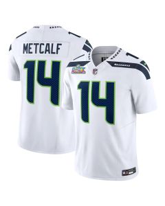 Youth Seattle Seahawks #14 Sam Darnold White Super Bowl LX Vapor F.U.S.E. Limited Stitched Jersey