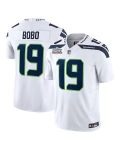 Youth Seattle Seahawks #19 Adam Thielen White Super Bowl LX Vapor F.U.S.E. Limited Stitched Jersey (White)