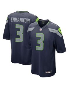 Youth Seattle Seahawks #3 Nick Emmanwori Nike College Navy Team Game Jersey