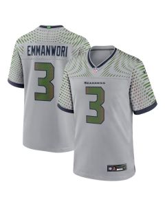 Youth Seattle Seahawks #3 Nick Emmanwori Nike Gray Rivalries Collection Game Jersey