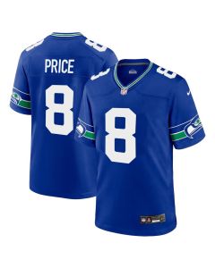 Youth Seattle Seahawks #8 Jadarian Price Royal 2026 NFL Draft Game Jersey (Royal)