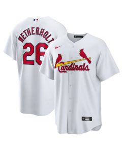 Youth St. Louis Cardinals #26 JJ Wetherholt White Home Stitched Baseball Jersey (White)