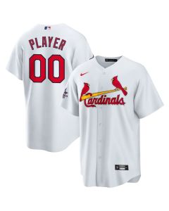 Youth St. Louis Cardinals White 2025 MLB All-Star Game Home Custom Replica Jersey (White)
