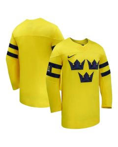 Youth Sweden Hockey Yellow 2026 Away Replica Jersey