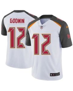 Youth Tampa Bay Buccaneers #12 Chris Godwin White Vapor Untouchable Limited Stitched NFL Jersey