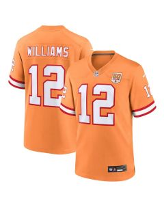 Youth Tampa Bay Buccaneers #12 Doug Williams Creamsicle 50th Season Game Jersey (Style 2)