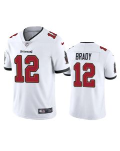 Youth Tampa Bay Buccaneers #12 Tom Brady New White Vapor Untouchable Limited Stitched NFL Jersey
