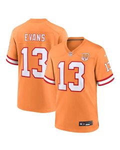 Youth Tampa Bay Buccaneers #13 Mike Evans Creamsicle 50th Season Game Jersey (Style 2)
