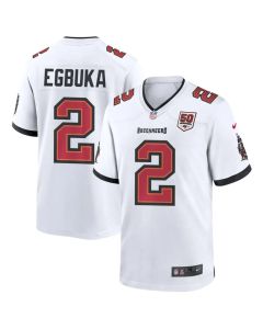 Youth Tampa Bay Buccaneers #2 Emeka Egbuka White 50th Anniversary Game Jersey (White)