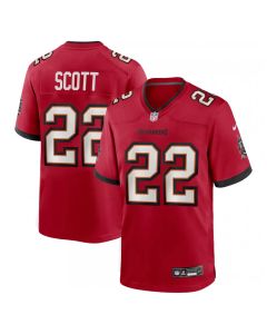 Youth Tampa Bay Buccaneers #22 Keionte Scott Red Game Jersey (Red)