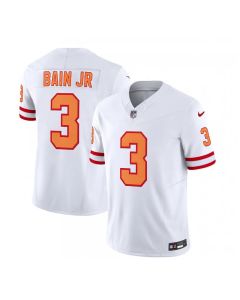 Youth Tampa Bay Buccaneers #3 Rueben Bain Jr. White 2026 NFL Draft Vapor F.U.S.E. Limited Jersey