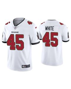 Youth Tampa Bay Buccaneers #45 Devin White New White Vapor Untouchable Limited Stitched Jersey