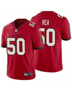 Youth Tampa Bay Buccaneers #50 Vita Vea Red Vapor Untouchable Limited Stitched Jersey