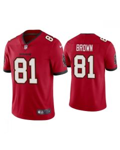Youth Tampa Bay Buccaneers #81 Antonio Brown Red Vapor Untouchable Limited Stitched Jersey