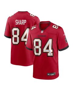 Youth Tampa Bay Buccaneers #84 Bauer Sharp Red Game Jersey (Red)