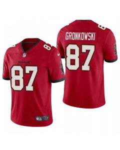 Youth Tampa Bay Buccaneers #87 Rob Gronkowski New Red Vapor Untouchable Limited Stitched Jersey