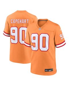 Youth Tampa Bay Buccaneers #90 DeMonte Capehart Orange Alternate Game Jersey
