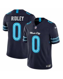 Youth Tennessee Titans #0 Calvin Ridley Navy 2026 Rivalries Collection Vapor F.U.S.E. Limited Jersey