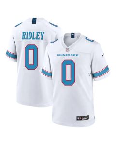 Youth Tennessee Titans #0 Calvin Ridley Nike White Game Jersey (White)