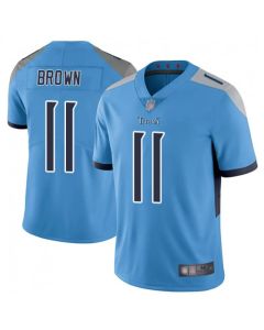 Youth Tennessee Titans #11 A.J. Brown Blue Vapor Untouchable Limited Stitched Jersey