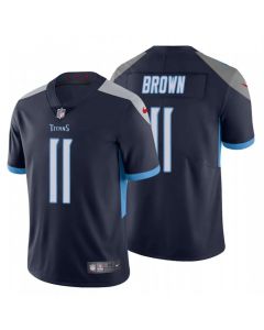 Youth Tennessee Titans #11 A.J. Brown Navy Vapor Untouchable Limited Stitched Jersey