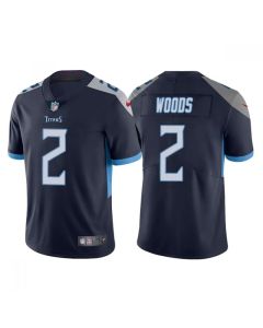 Youth Tennessee Titans #2 Robert Woods Navy Vapor Untouchable Limited Stitched Jersey