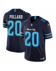 Youth Tennessee Titans #20 Tony Pollard Navy 2026 Rivalries Collection Vapor F.U.S.E. Limited Jersey (Navy)