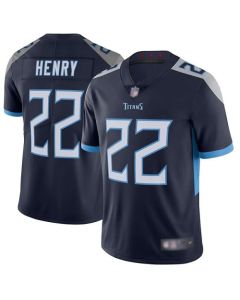 Youth Tennessee Titans #22 Derrick Henry Navy Vapor Untouchable Limited Stitched NFL Jersey