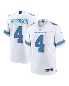 Youth Tennessee Titans #4 Wan'Dale Robinson Nike White Game Jersey (White)