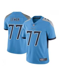 Youth Tennessee Titans #77 Taylor Lewan Light Blue Vapor Untouchable Limited Stitched Jersey