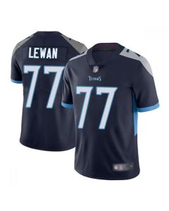 Youth Tennessee Titans #77 Taylor Lewan Navy Vapor Untouchable Limited Stitched Jersey