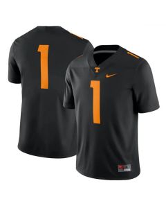 Youth Tennessee Volunteers #1 Jalen Hurd Black Stitched Football Jersey