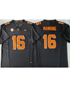 Youth Tennessee Volunteers #16 Peyton Manning Black 2026 Vapor F.U.S.E. Limited Jersey