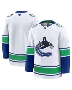 Youth Vancouver Canucks White Away Jersey