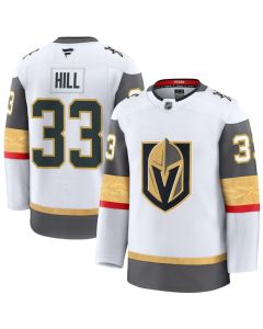 Youth Vegas Golden Knights #33 Adin Hill White Away Jersey