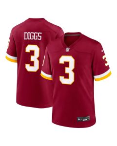 Youth Washington Commanders #3 Stefon Diggs Nike Burgundy Game Jersey (Burgundy)