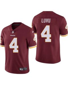 Youth Washington Commanders #4 Frankie Luvu Burgundy Vapor Stitched Football Jersey (Burgundy)
